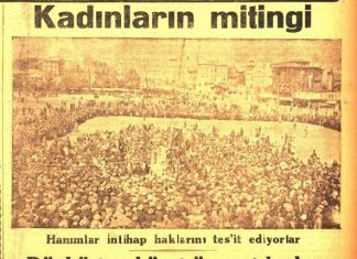 7 Aralık 1934: Kadınlar seçme seçilme haklarını, büyük bir mitingle kutladılar