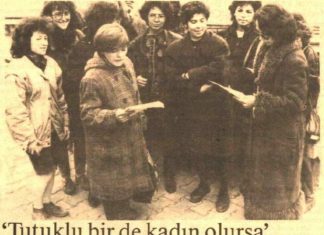 30 Ocak 1990: Sağmalcılar Cezaevi’ndeki siyasi kadın tutsaklar ile ilgili açıklama