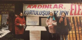 7 Mart 1993: Turnacıbaşı sokağında 8 Mart / Kadınlar Sokakta