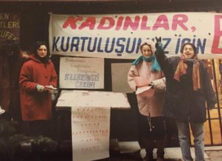 7 Mart 1993: Turnacıbaşı sokağında 8 Mart / Kadınlar Sokakta