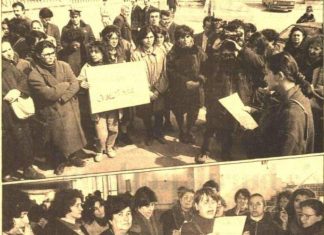 18 Mart 1993: Koca dayağı yüzünden üç çocuğuyla Fırat’a atlayarak intihar eden Cemile için eylem!