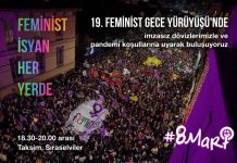 2021 8 Mart Feminist Gece Yürüyüşleri