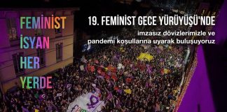 2021 8 Mart Feminist Gece Yürüyüşleri