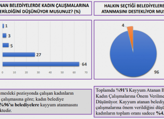 Kayyum Atanan Belediyelerde Çalışan Kadınlar İle Yapılan Anket Çalışmasının Sonuçları