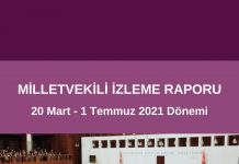 EŞİK Milletvekili İzleme Raporu / 5 Aralık 2021