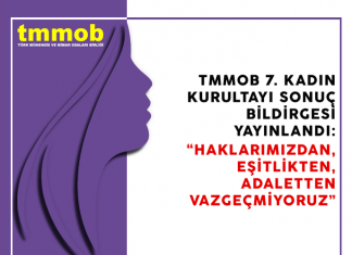 TMMOB 7. Kadın Kurultayı Sonuç Bildirgesi ve Kararları / Kasım 2021