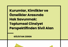 Kurumlar, Kimlikler ve Öznelikler Arasında Hak Savunmak: Toplumsal Cinsiyet Perspektifinden Sivil Alan / Kasım 2021