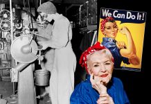 20 Ocak 2018: İkinci Dünya Savaşında silah fabrikası işçisi Naomi Parker / “Perçinci Rosie”