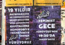 8 Mart Feminist Gece Yürüyüşü’nün afişi de makbul olmak zorunda değildir