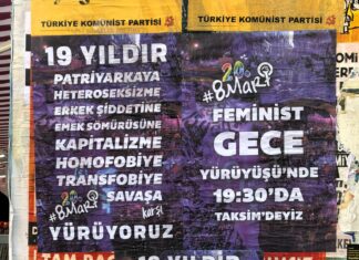 8 Mart Feminist Gece Yürüyüşü’nün afişi de makbul olmak zorunda değildir