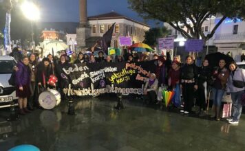 Bodrum Feminist Gece Yürüyüşü: Feminist isyan bitmeyecek!
