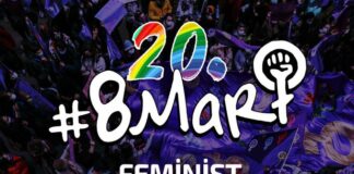 8 Mart 2022 Feminist Gece Yürüyüşleri