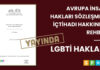 Avrupa İnsan Hakları Sözleşmesi İçtihadı Hakkında Rehber – LGBTİ Hakları