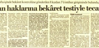15 Mayıs 1992: Kadınlar ortaöğrenimde can alan ‘bekaret kontrolü’nü protesto etti