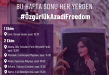 Dünyada ve Türkiye’de Mahsa Jîna Amini için, özgürlüğümüz için EYLEMDEYİZ! / Ekim 2022