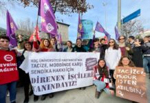 “Nasıl ki o barikatı açtırdıysak, o adamı oradan atıp işimize geri döneceğimize de eminim” / Koç Üniversitesi Hastanesi işçisi Suna Erkoçak ile söyleşi