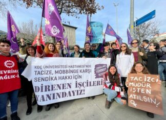 “Nasıl ki o barikatı açtırdıysak, o adamı oradan atıp işimize geri döneceğimize de eminim” / Koç Üniversitesi Hastanesi işçisi Suna Erkoçak ile söyleşi
