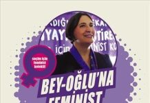 “Beyoğlu’na feminist sözümüz var!” Kampanyası Broşürü