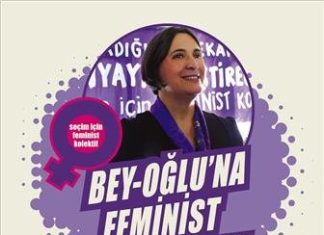 “Beyoğlu’na feminist sözümüz var!” Kampanyası Broşürü