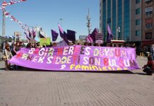 4 Nisan 2010: Taksim’de “Kadın Cinayetlerine İsyandayız” pankartı dalgalandı