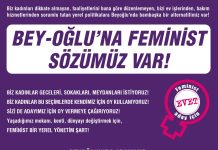 Yerel Seçimlere Feminist Adayımızla Katılıyoruz!