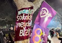 “Küfürle değil inatla diren!” diyenler de sokakta
