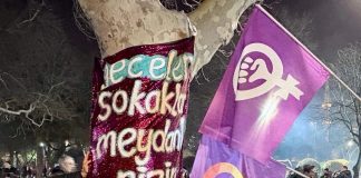 “Küfürle değil inatla diren!” diyenler de sokakta