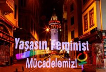 8 Mart 2025 Feminist Gece Yürüyüşleri