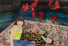 Karanlık adam kâbusu: Kadının kolektif hafızasından bir çığlık The Dream of Flight, María Berrío, 2019