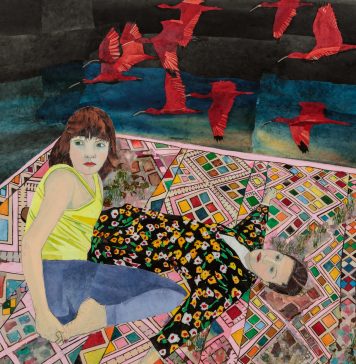 Karanlık adam kâbusu: Kadının kolektif hafızasından bir çığlık The Dream of Flight, María Berrío, 2019