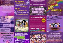 İl il 25 Kasım eylemleri: Erkek-devlet şiddetine karşı isyandayız! Mücadelemiz birbirimiz için! Biz hayatı istiyoruz!