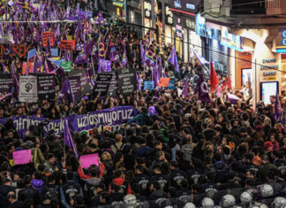 8 Mart 2025 İlk Feminist Gece Yürüyüşümüz