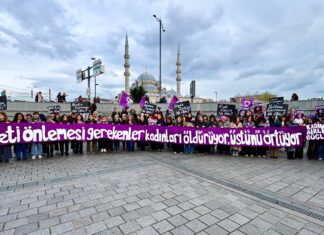 Kadınlar Birlikte Güçlü: Şiddeti önlemesi gerekenler, kadınları öldürüyor, üstünü örtüyor!
