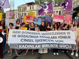 Kadınlar Birlikte Güçlü: Geri Gönderme Merkezlerinde ve gözaltında kadınlara yönelik cinsel işkenceye son!